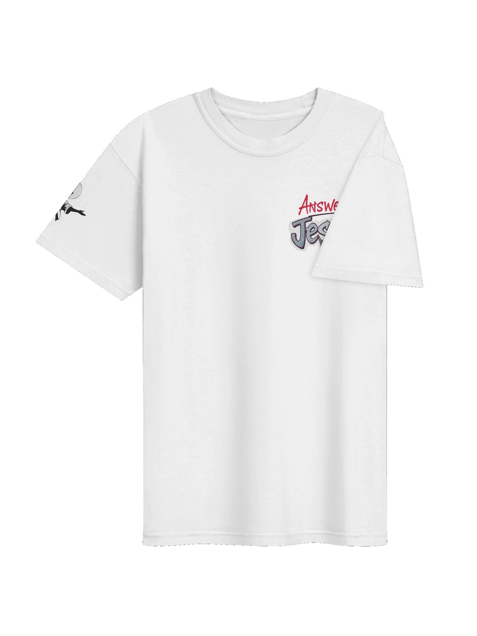 Jesus is the Answer Faith Statement T-shirt product image (5)