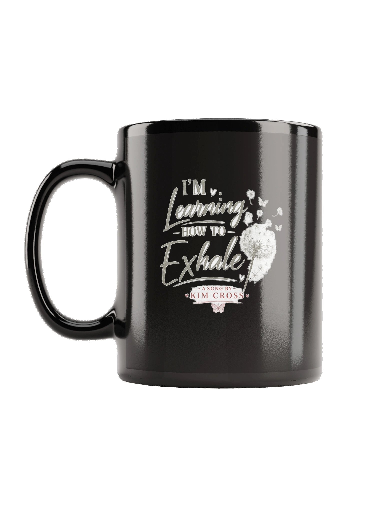 I'm Learning How to Exhale Black Coffee Mug product image (2)