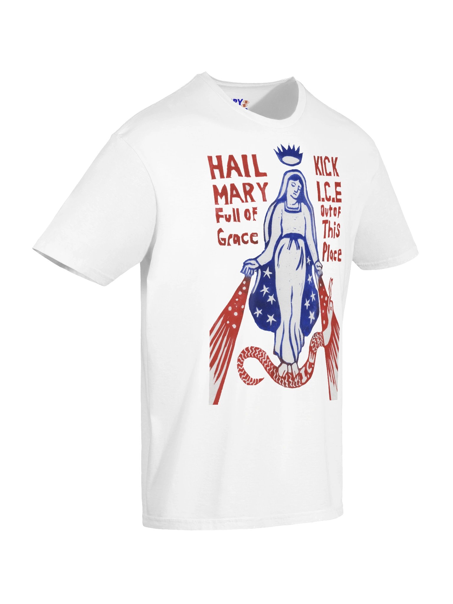 Hail Mary Kick ICE Out of This Place (Unisex T-Shirt) product image (10)