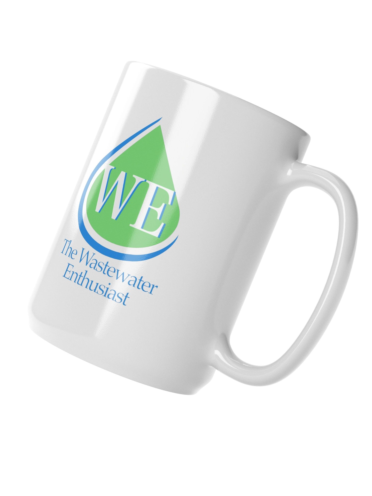 15 oz White Coffee Mug product image (4)
