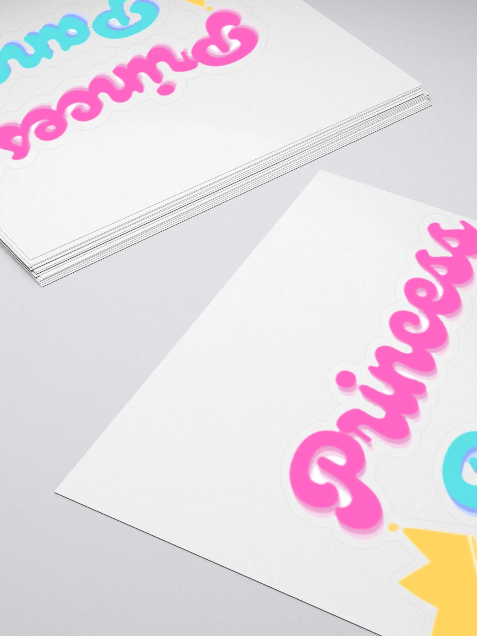princess panda sticker product image (11)
