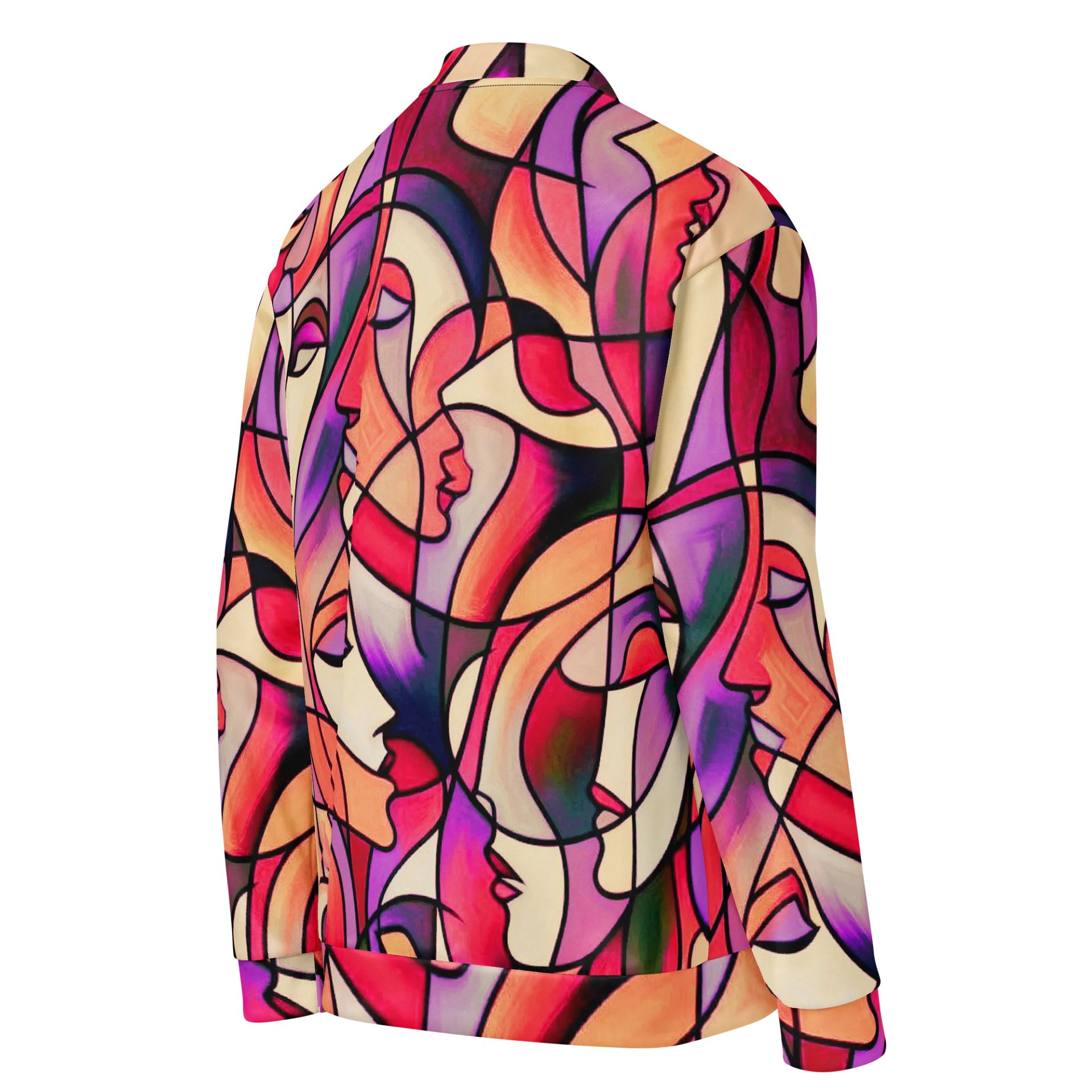 Womеns Faces Bomber Jacket product image (4)