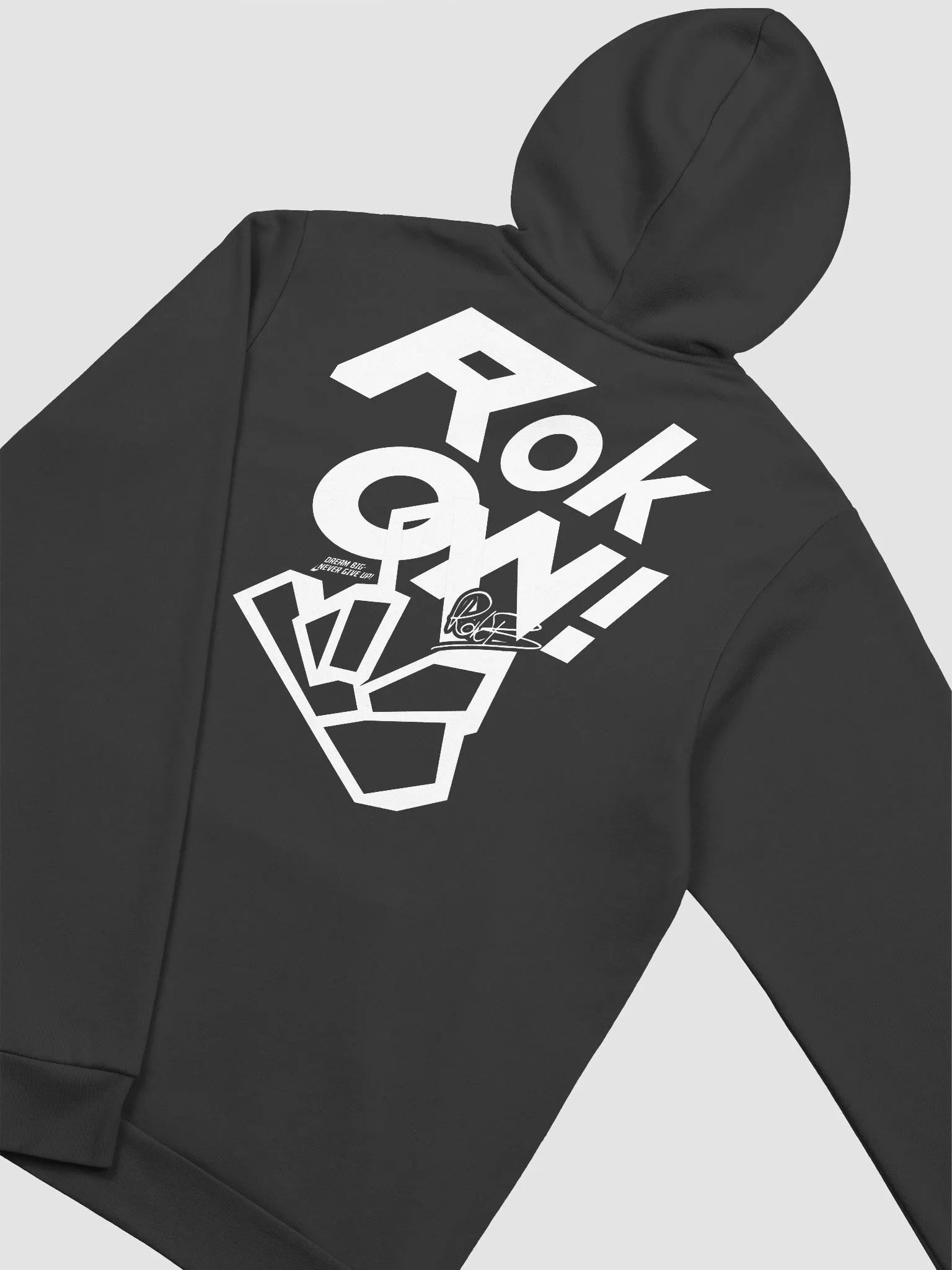 ROK ON! (White) Hoodie product image (4)