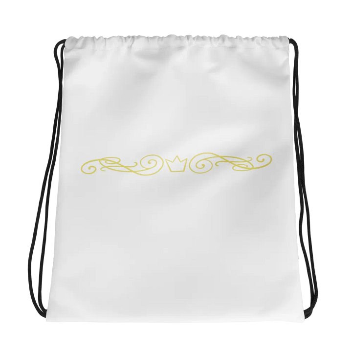Gold Ornate Drawstring Bag product image (1)