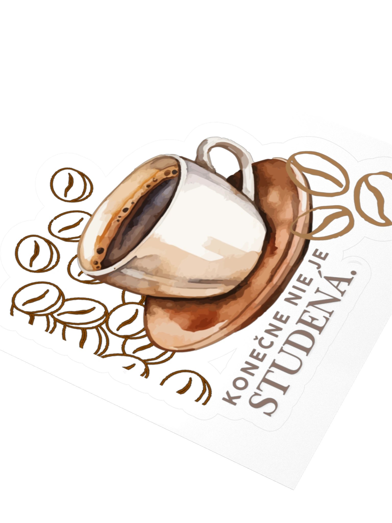 Nálepka "Káva" product image (3)