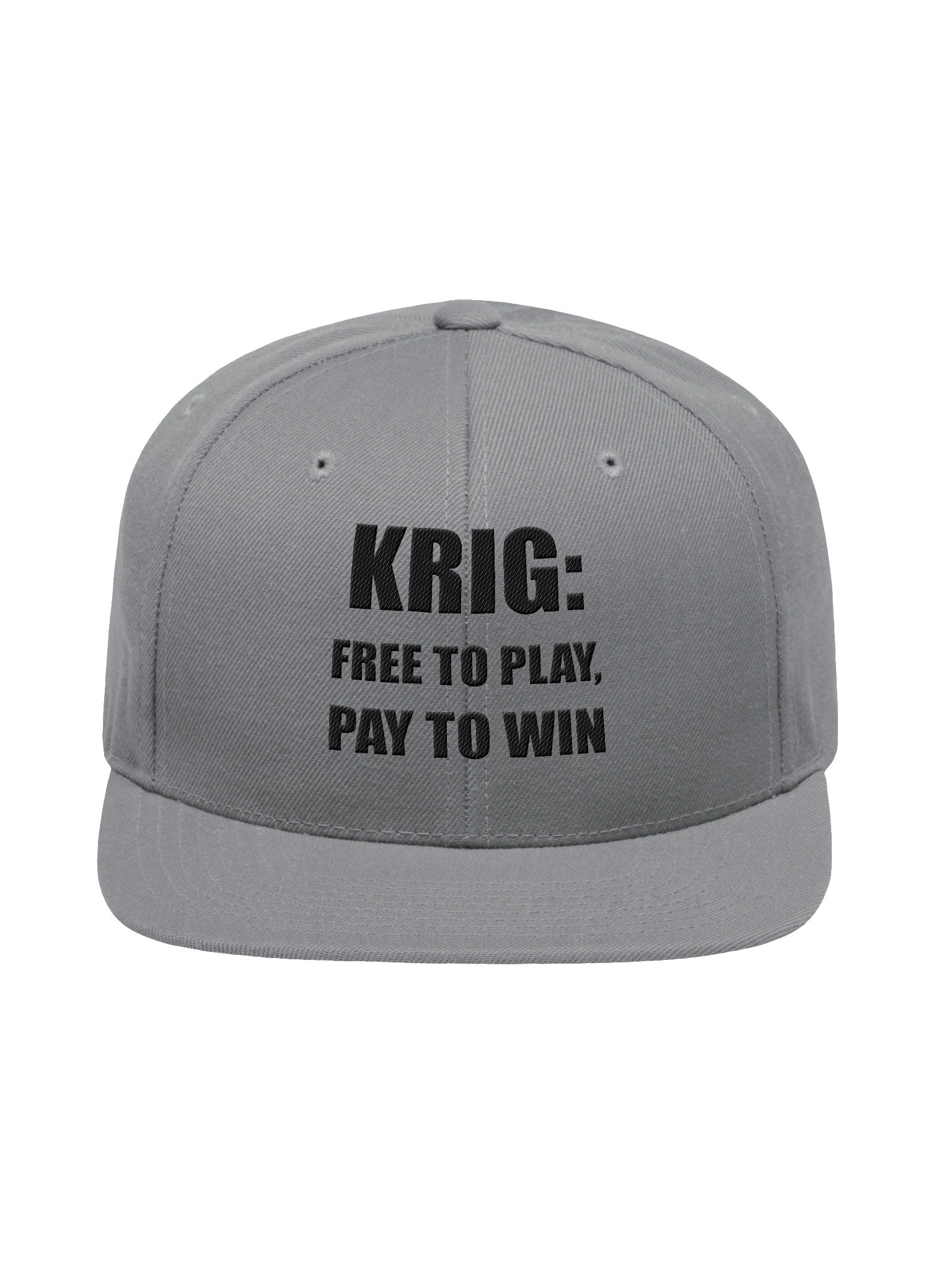 Krig: free to play, pay to win (Snapback keps) product image (1)