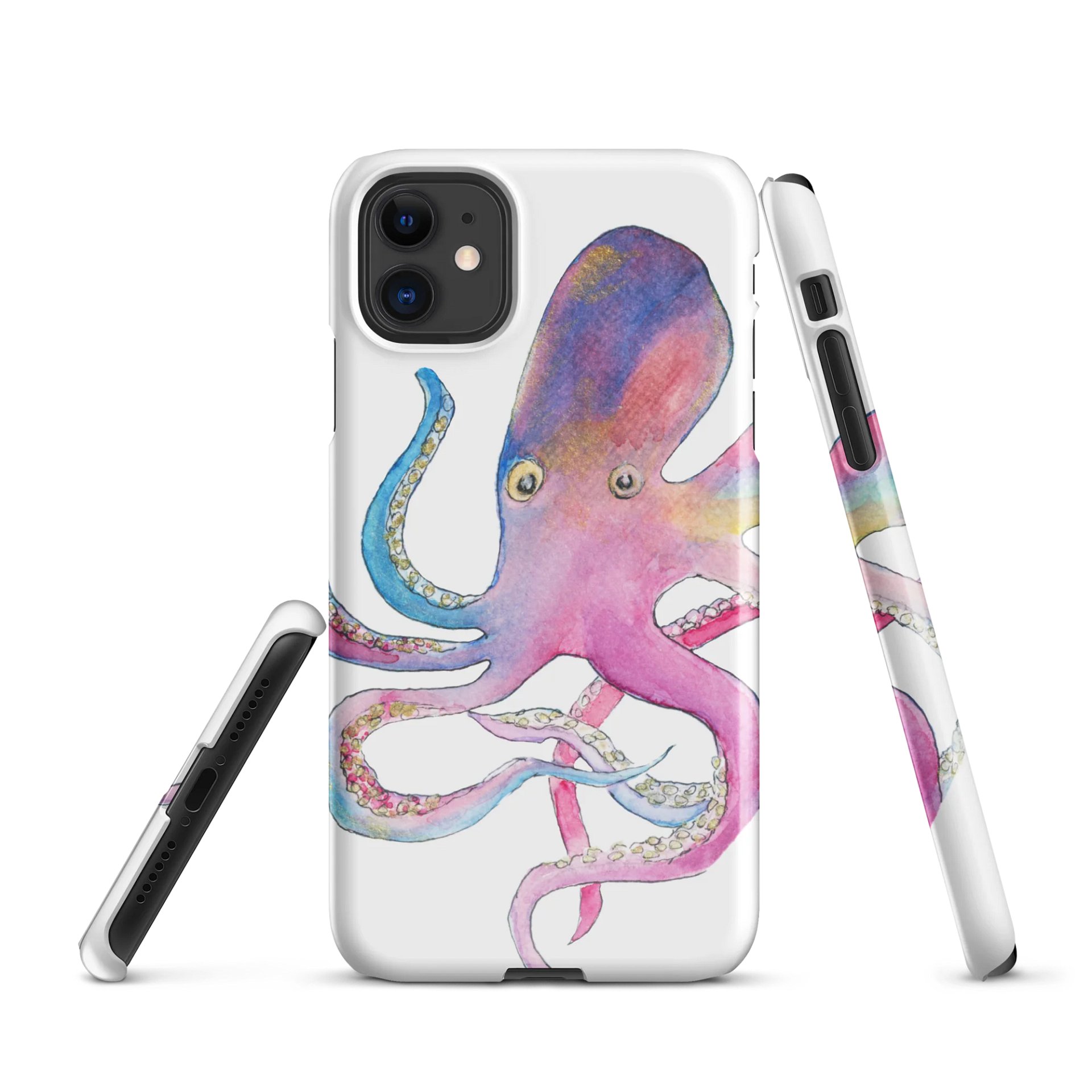 Rainbow Octopus iPhone Snap Case product image (1)
