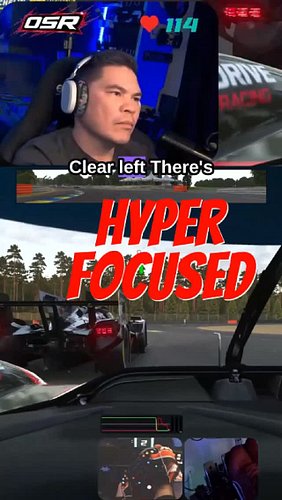 Hyper Focused #fyp #gamer #simracing #gaming #lemansultimate