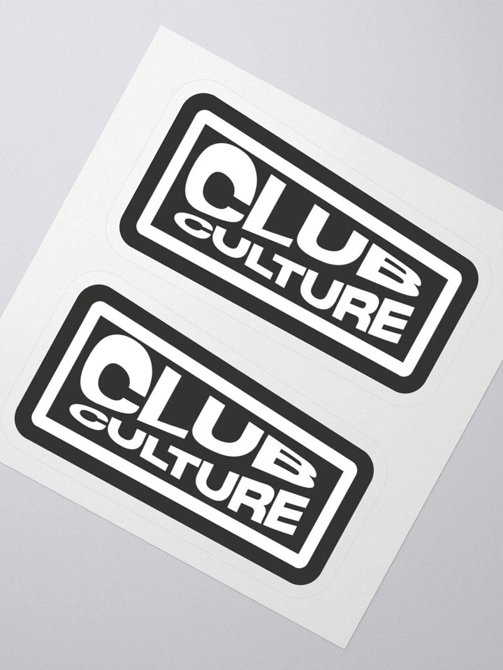 CC Logo Stickers - Grey product image (2)
