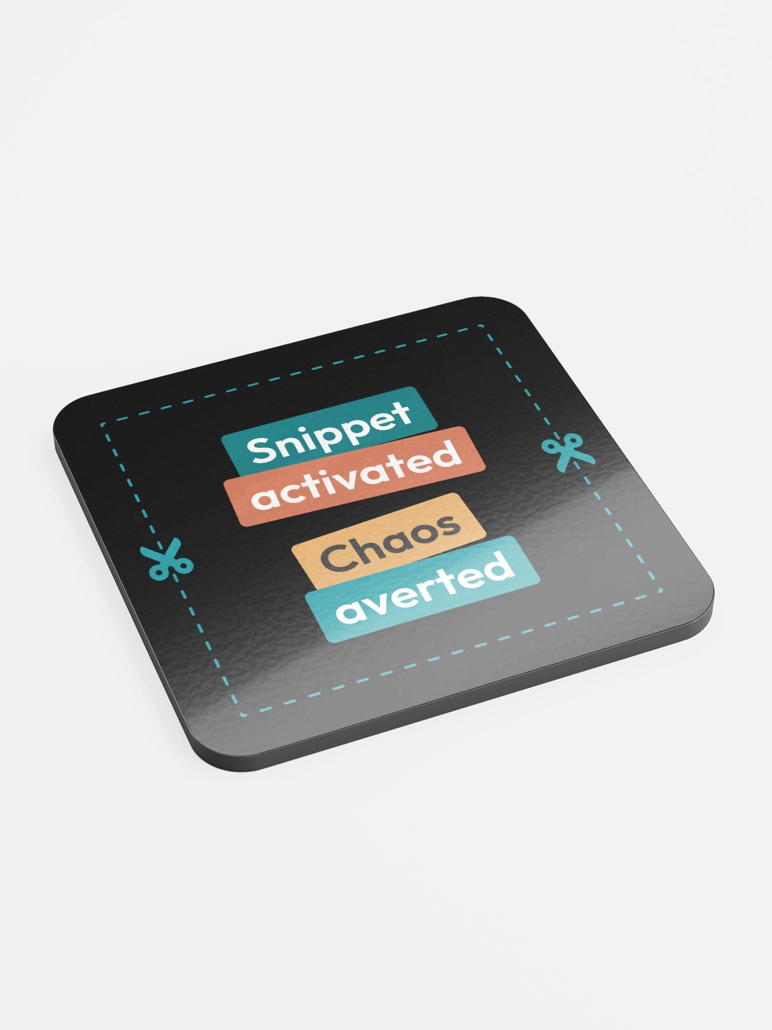 Snippet Activated Dark Coaster product image (2)