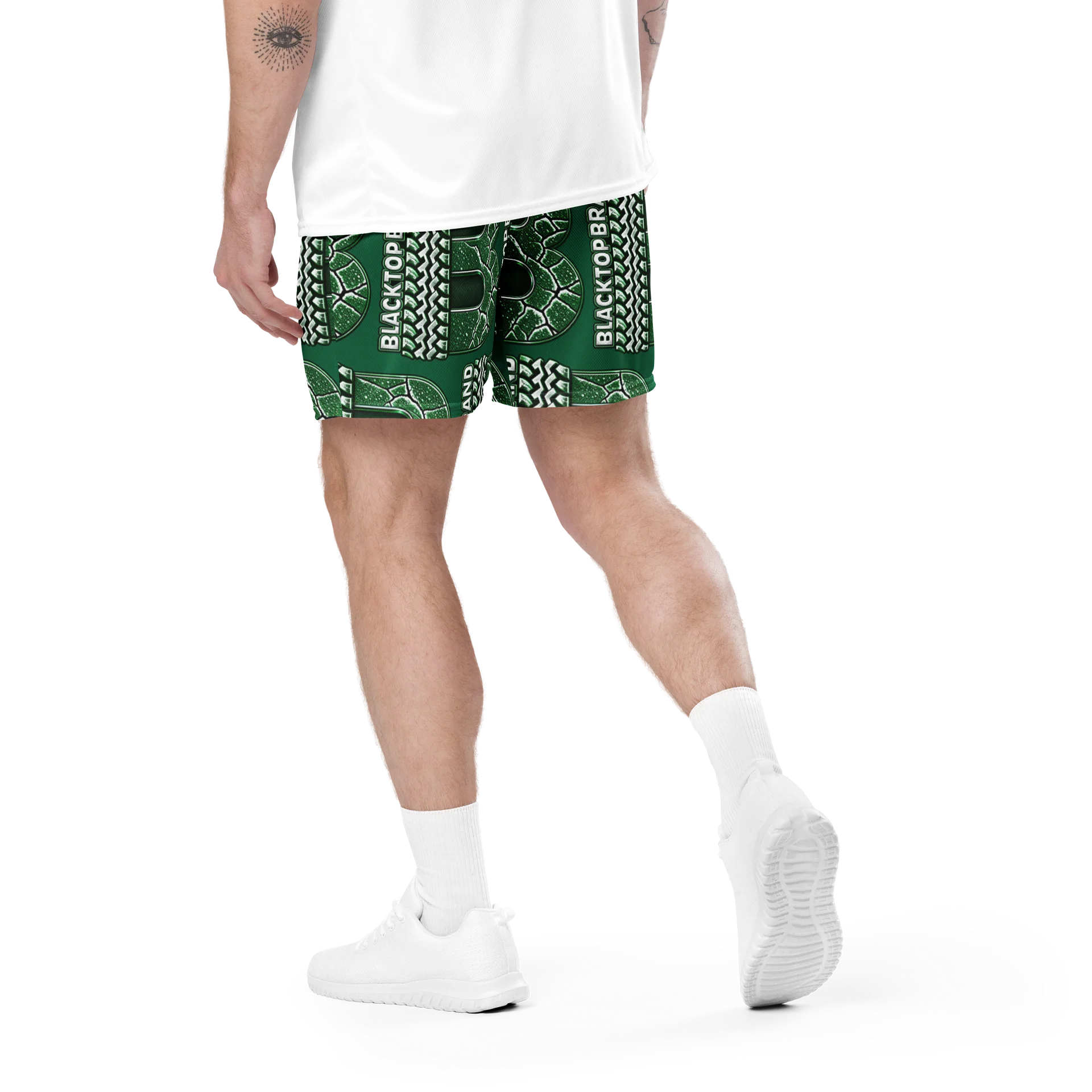 Blacktop Brand: All-Over Mesh Short product image (4)