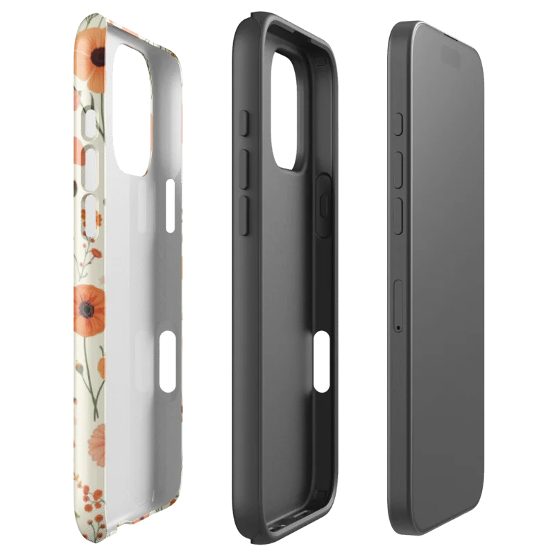 Floral Poppy Bliss Tough Case for iPhone® product image (4)