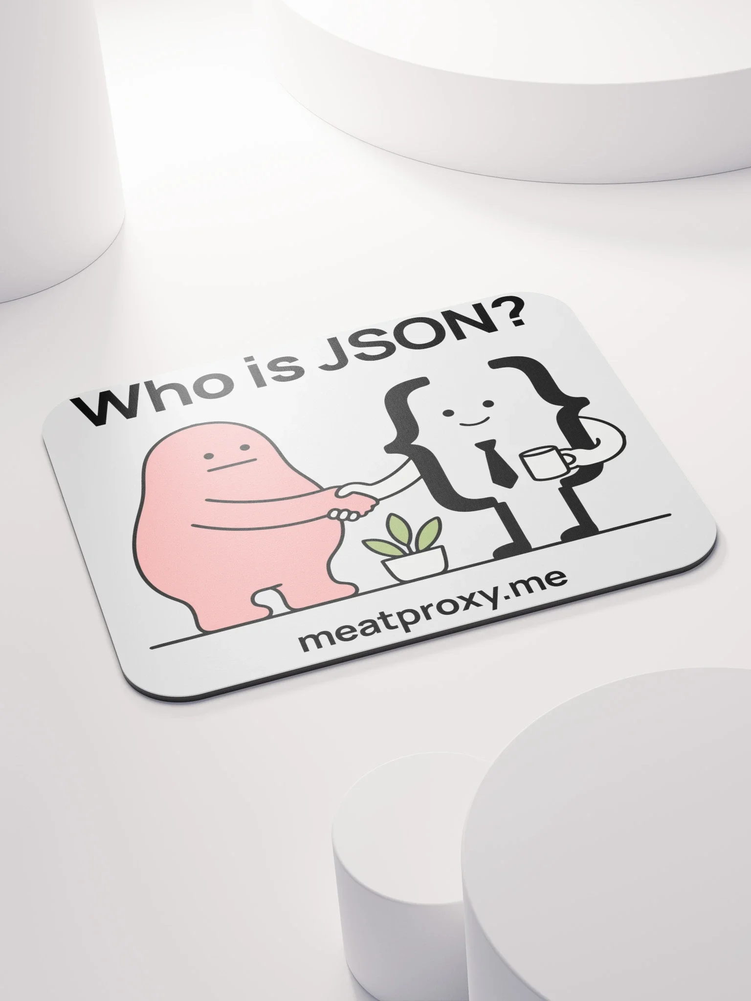Who is JSON? Mouse Pad thumbnail 4