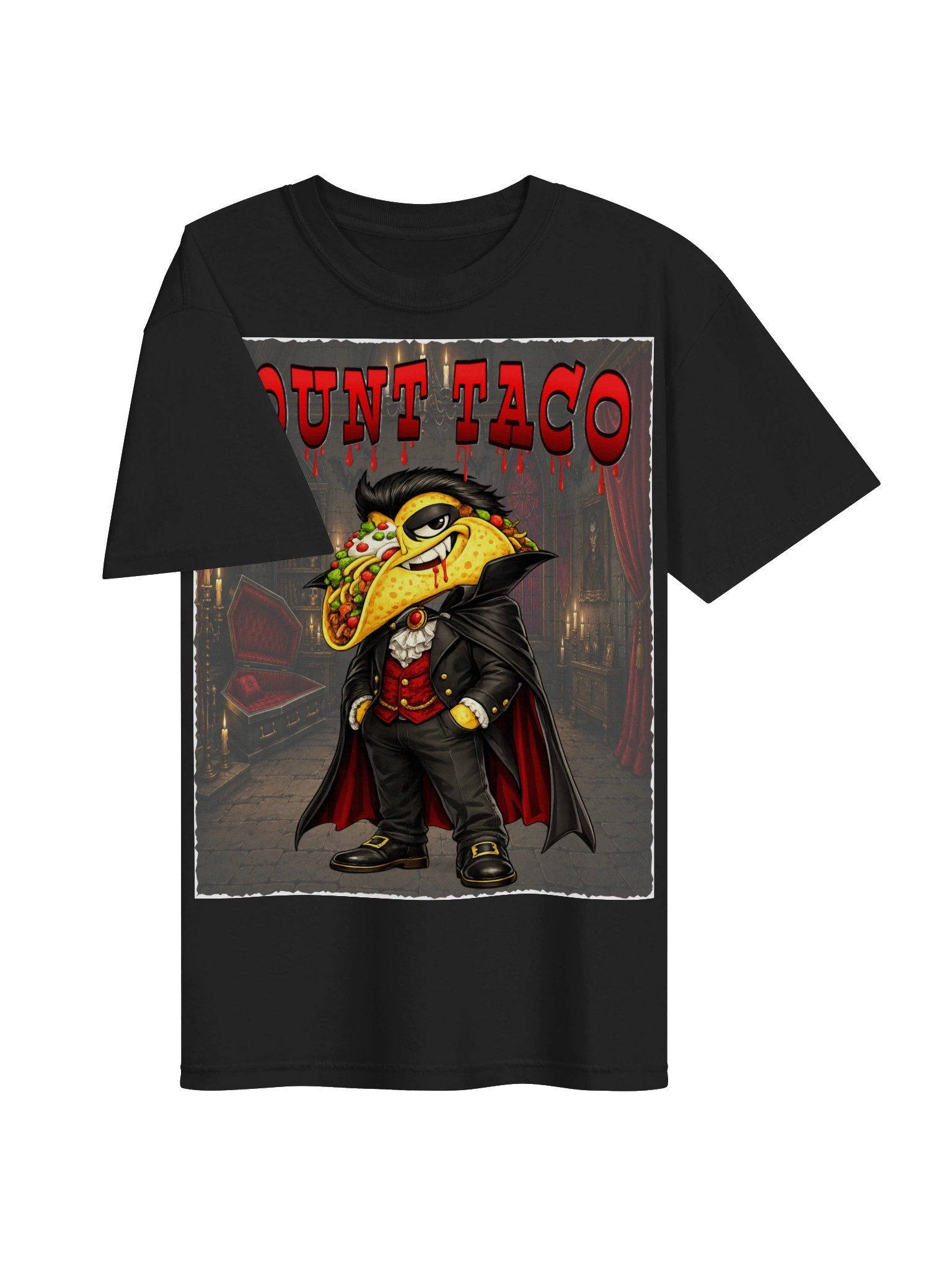 CountTaco Gothic Vampire Tee - The Taco Family product image (34)