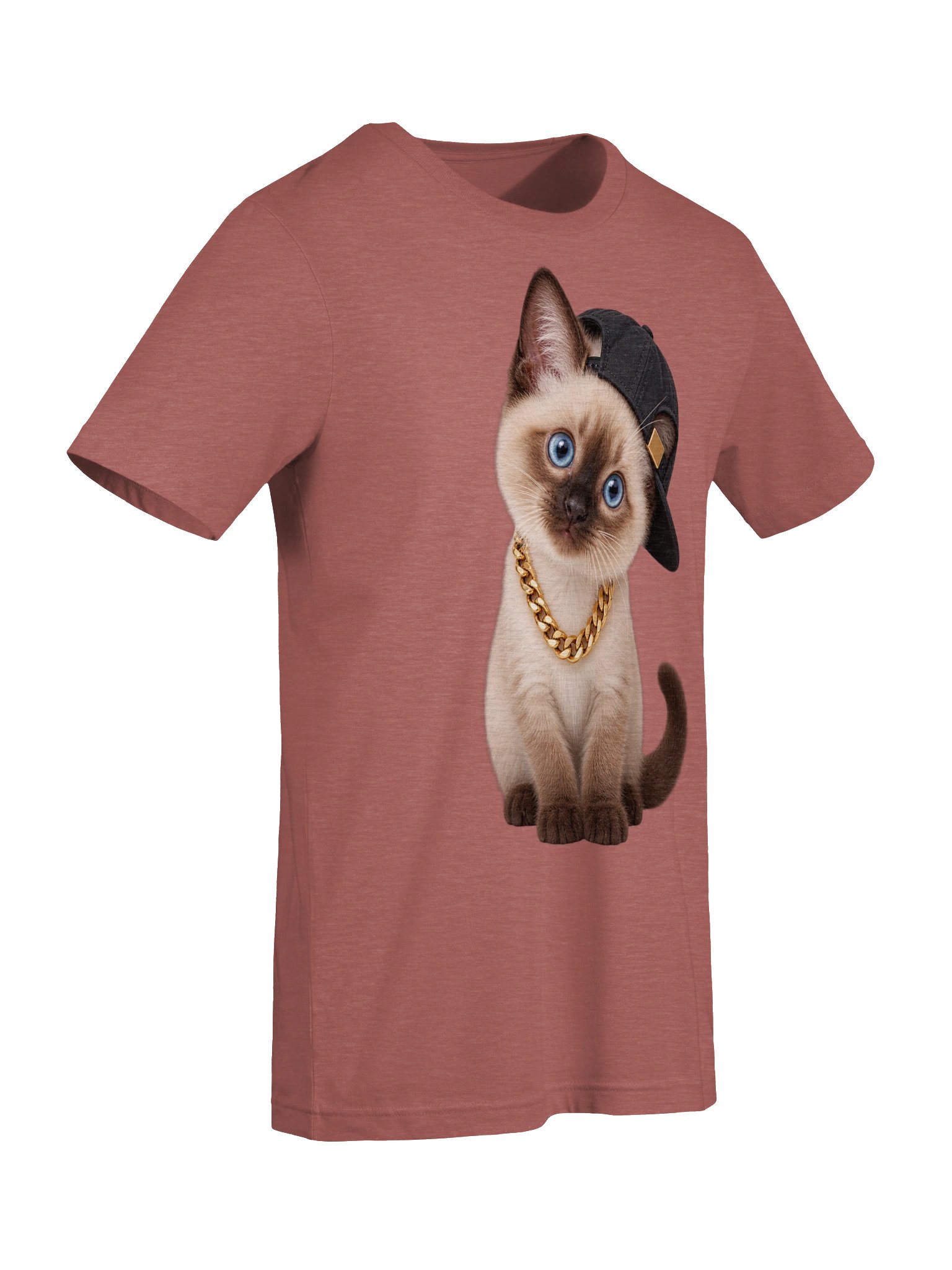 Hip Hop Siamese Kitten – 11 Color Unisex Tee product image (69)