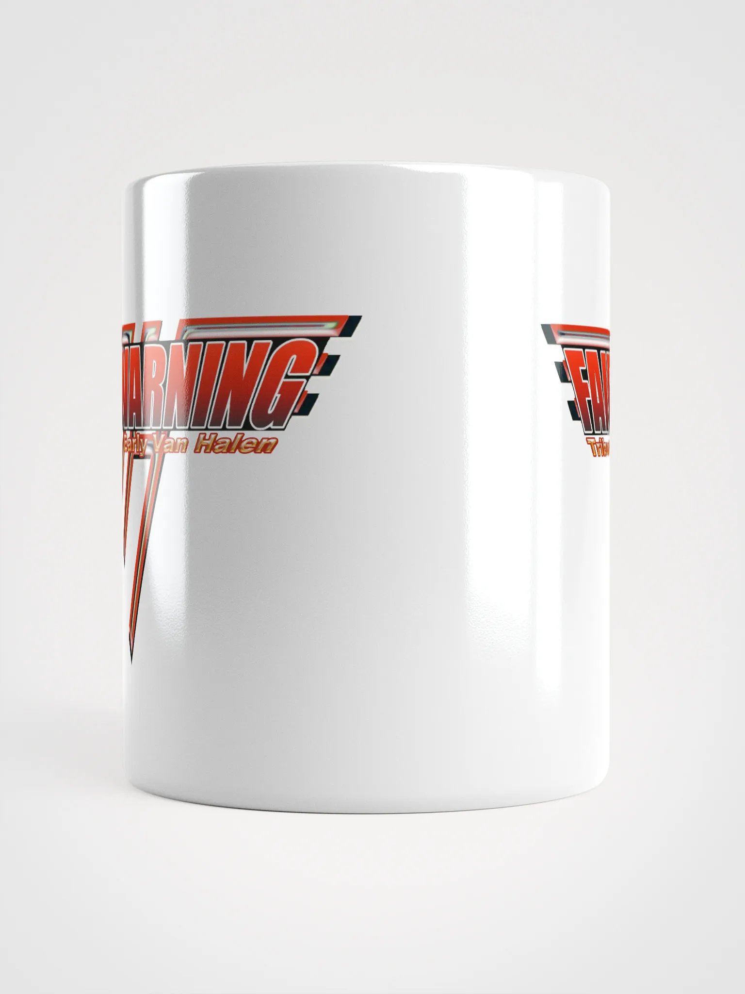 Fair Warning Band White Coffee Mug product image (13)