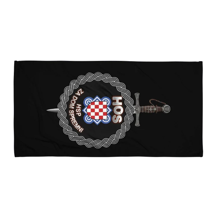 Heritage Shield Beach Towel HOS ZA DOM SPREMNI product image (1)