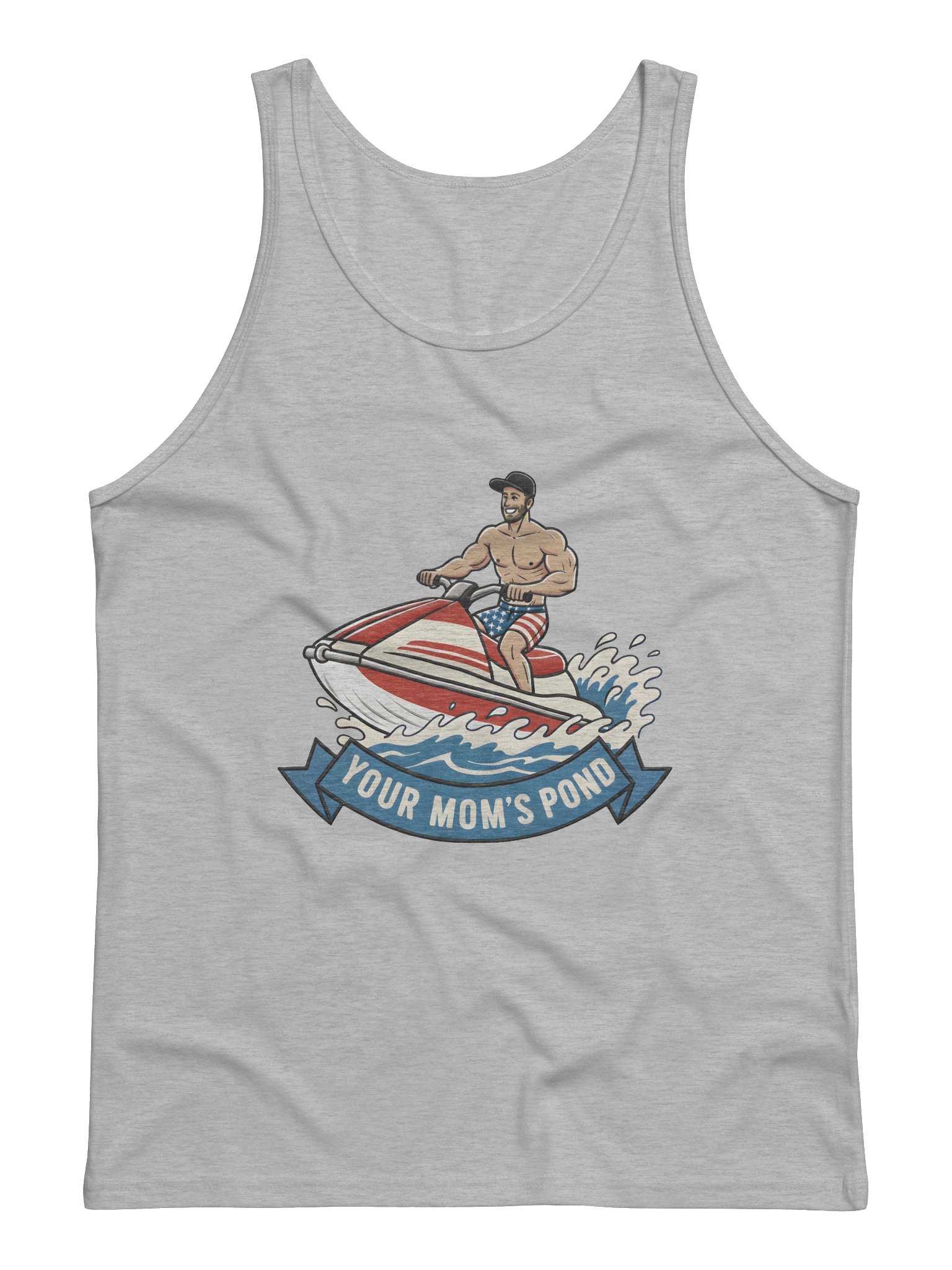 Your Mom's Pond Men's Tank product image (1)
