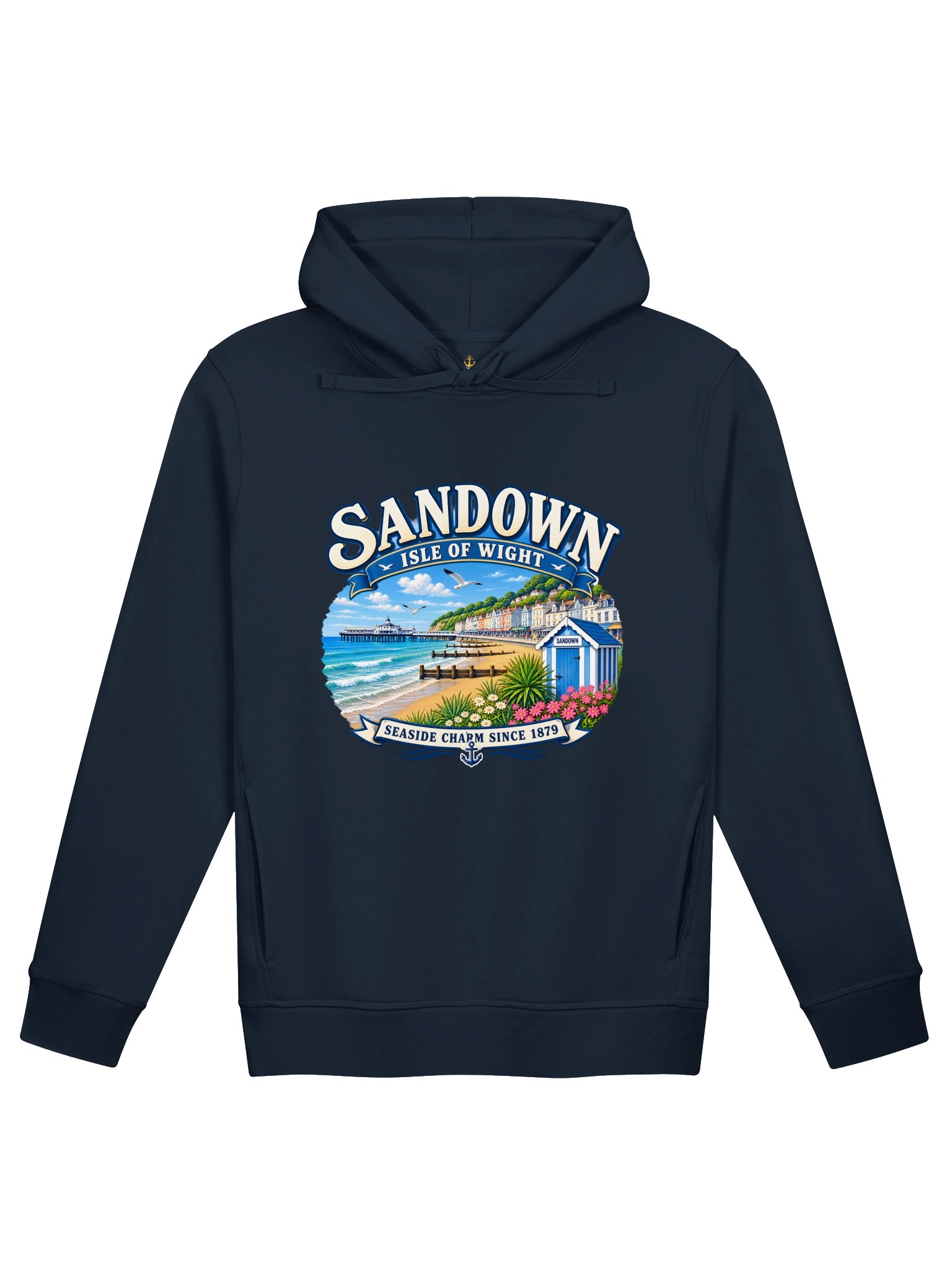 Sandown Isle of Wight Seaside Hoodie product image (3)