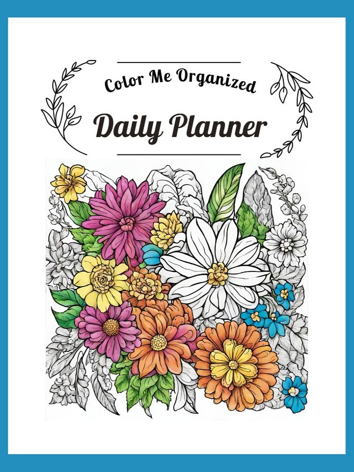 Color Me Organized: Daily Planner product image (1)