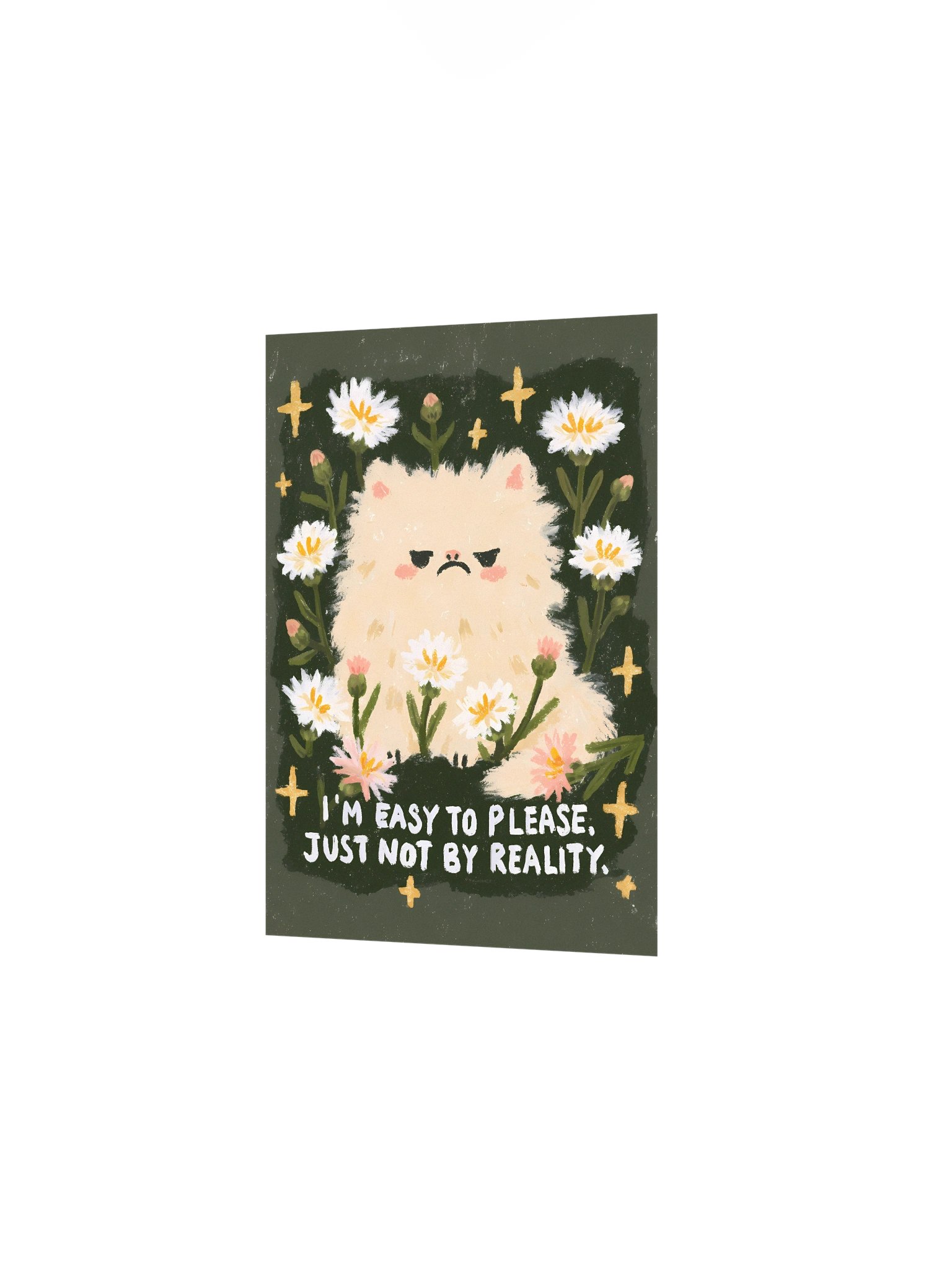 Easy to Please Cat Poster product image (7)