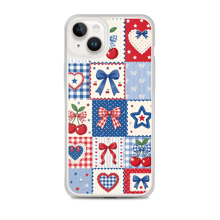 Patriotic Patchwork MagSafe iPhone Case product image (1)