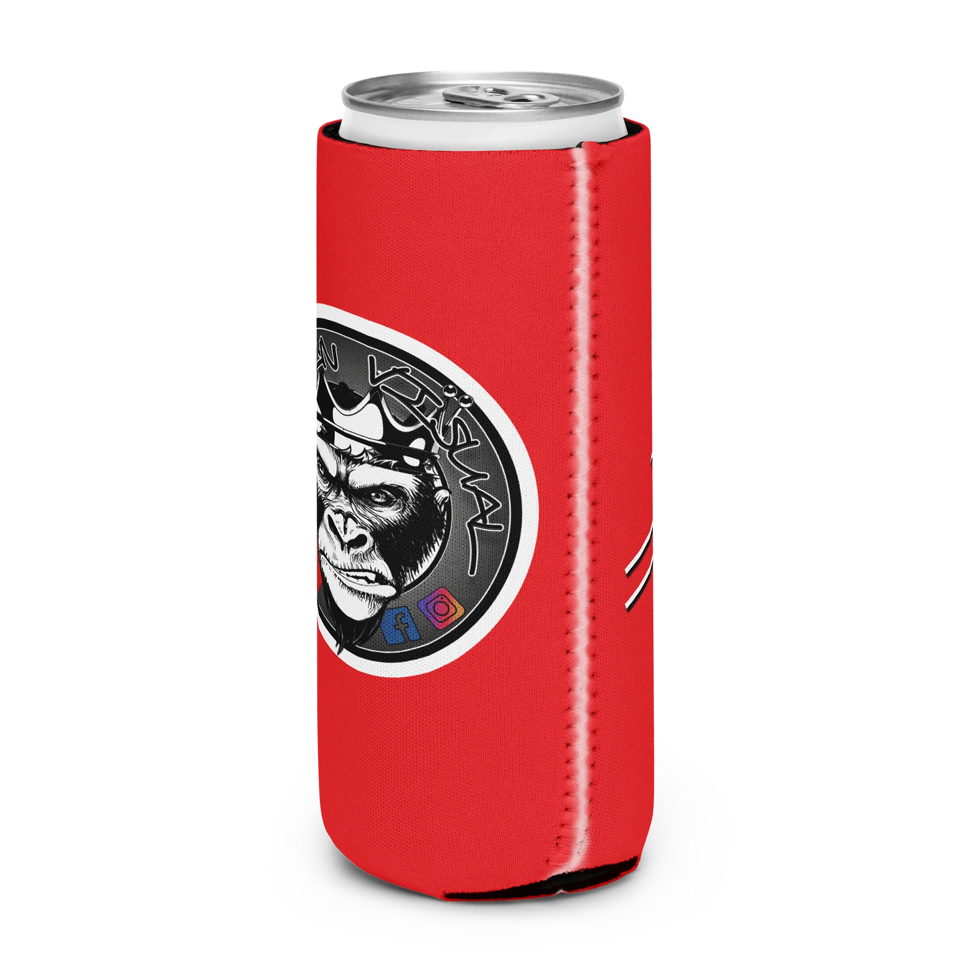 Signature 1 Gorilla Koozie - Red (slim) product image (10)