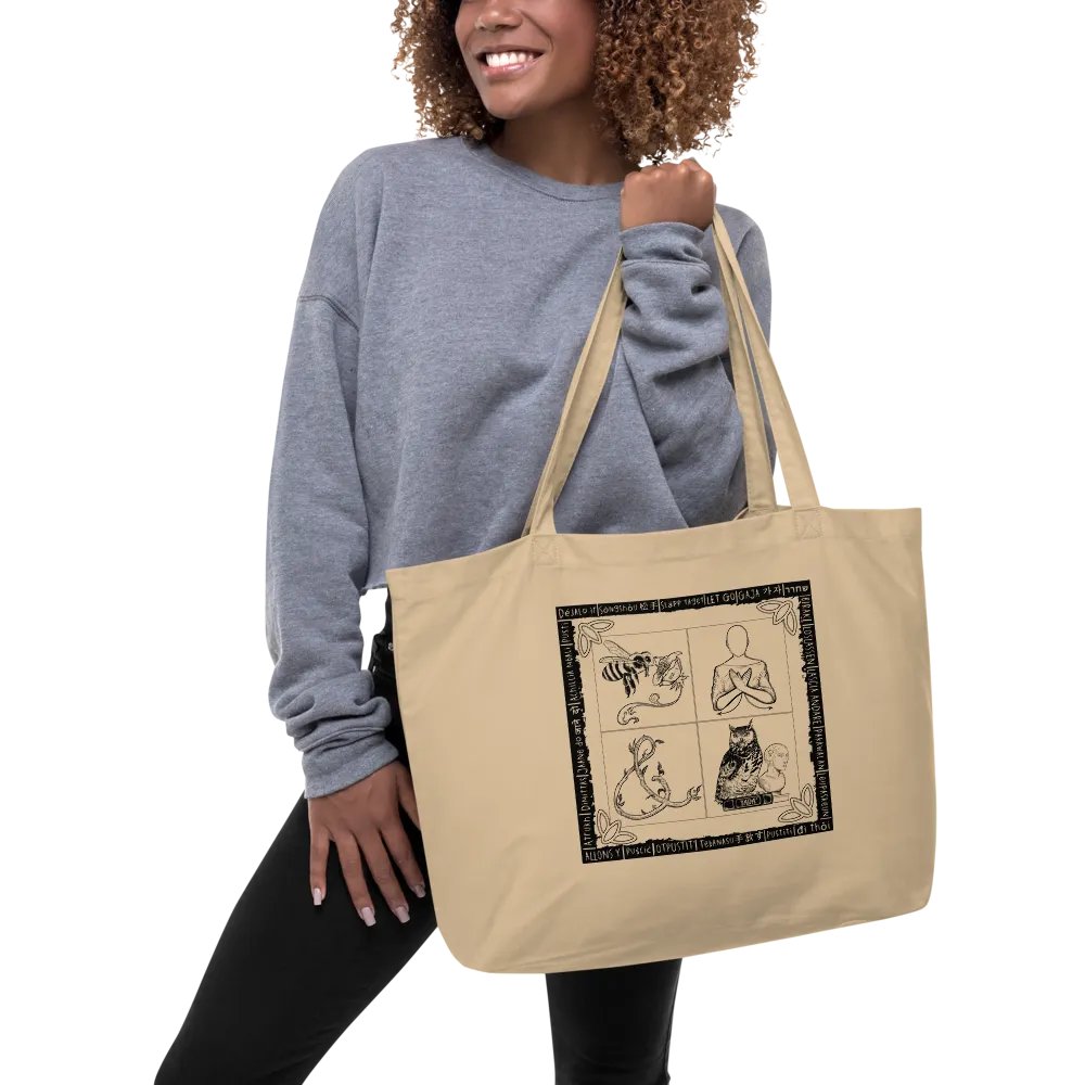 Bee still & know (Tote bag) product image (5)
