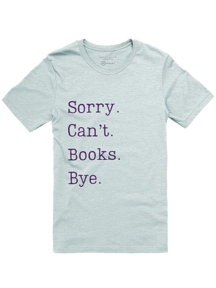 Busy with Books Tee (Light) product image (1)