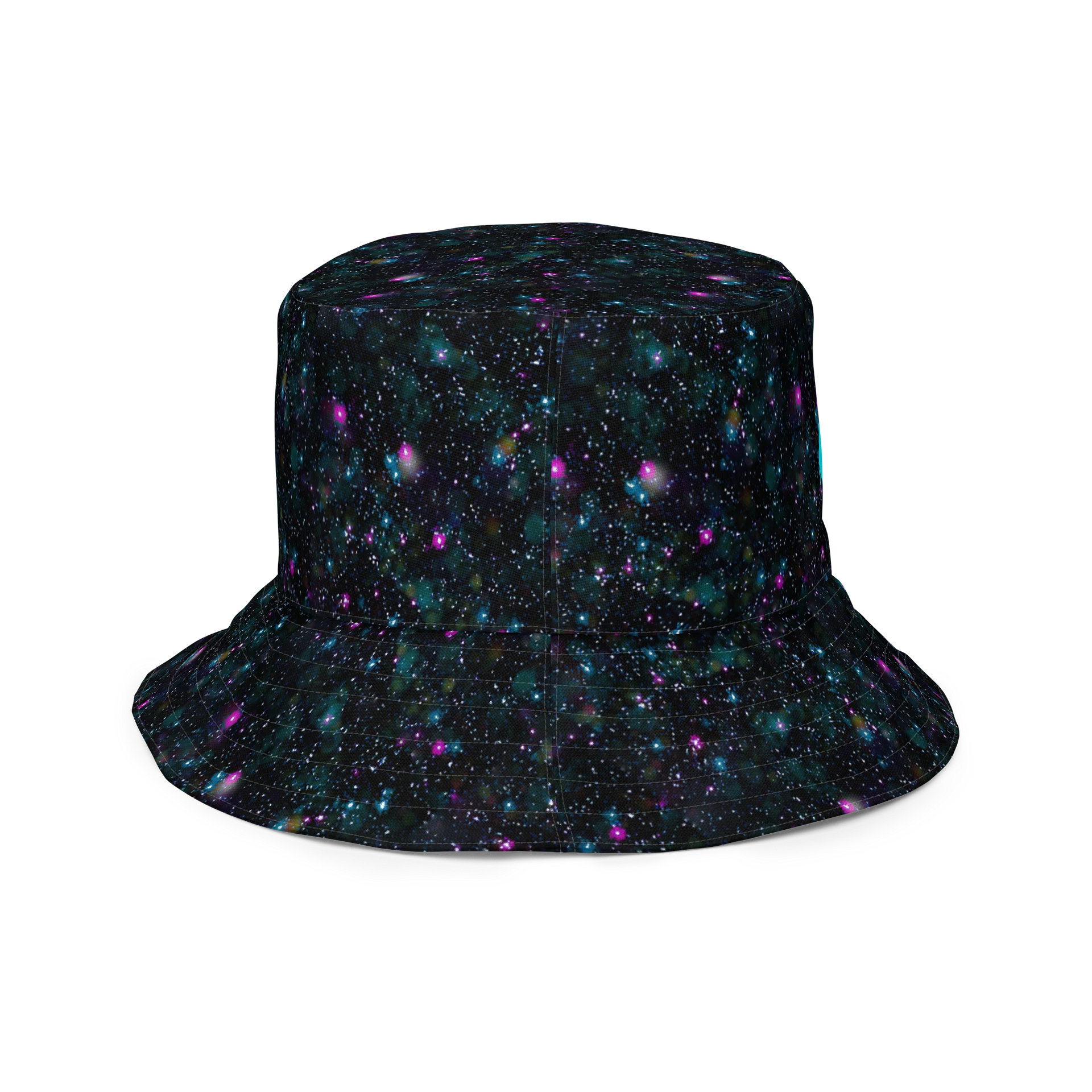 vangoggles.com reversible bucket hat (glittergoo/wishingstar) product image (5)