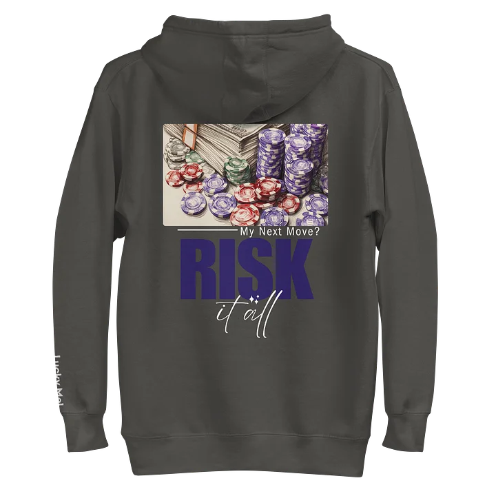 "RISK IT ALL" Flowers Hoodie product image (1)