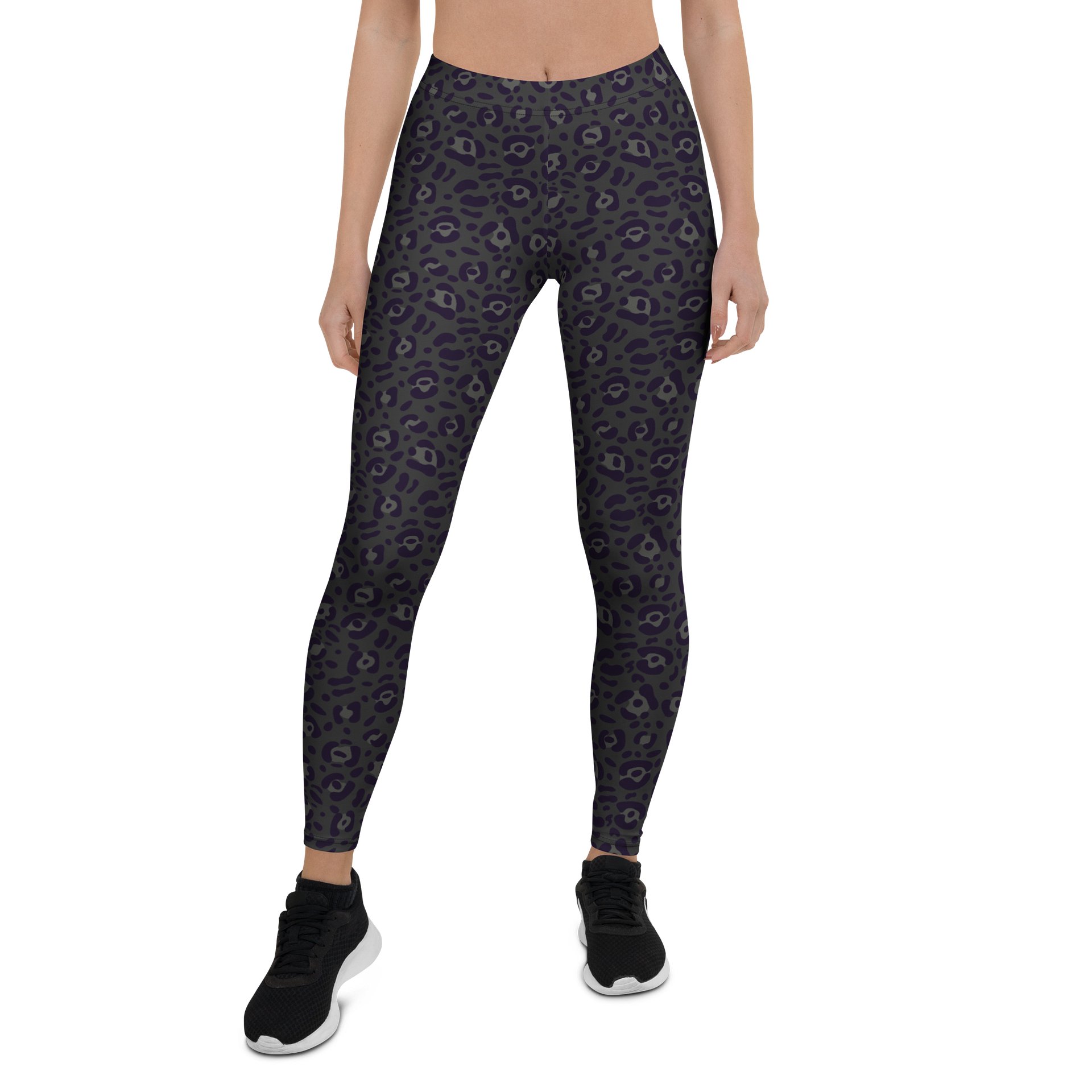 Comfortable Leggings with Bold Black Leopard Print product image (1)