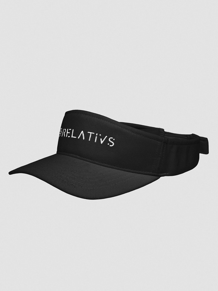 RelativRyan Visor Hat (White Logo) product image (2)