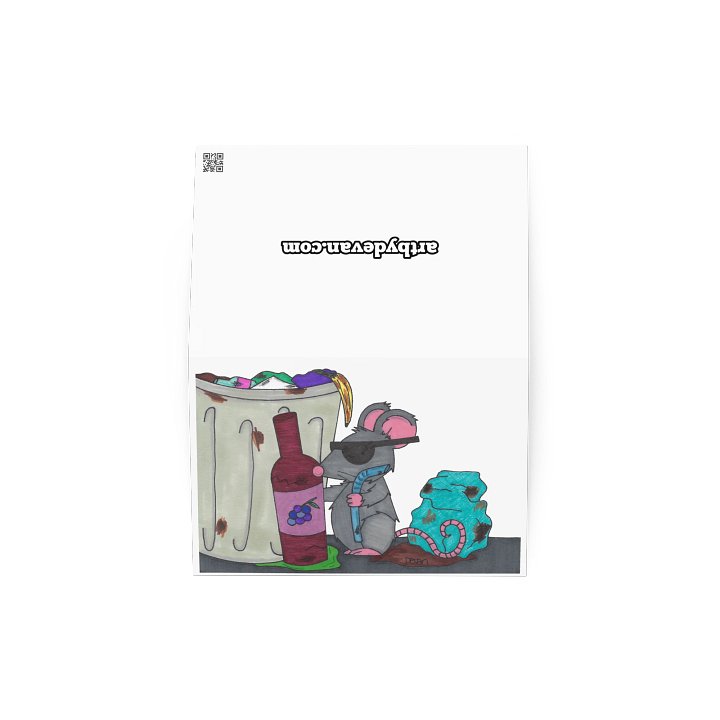 Motivational Animal Card: Rat product image (2)