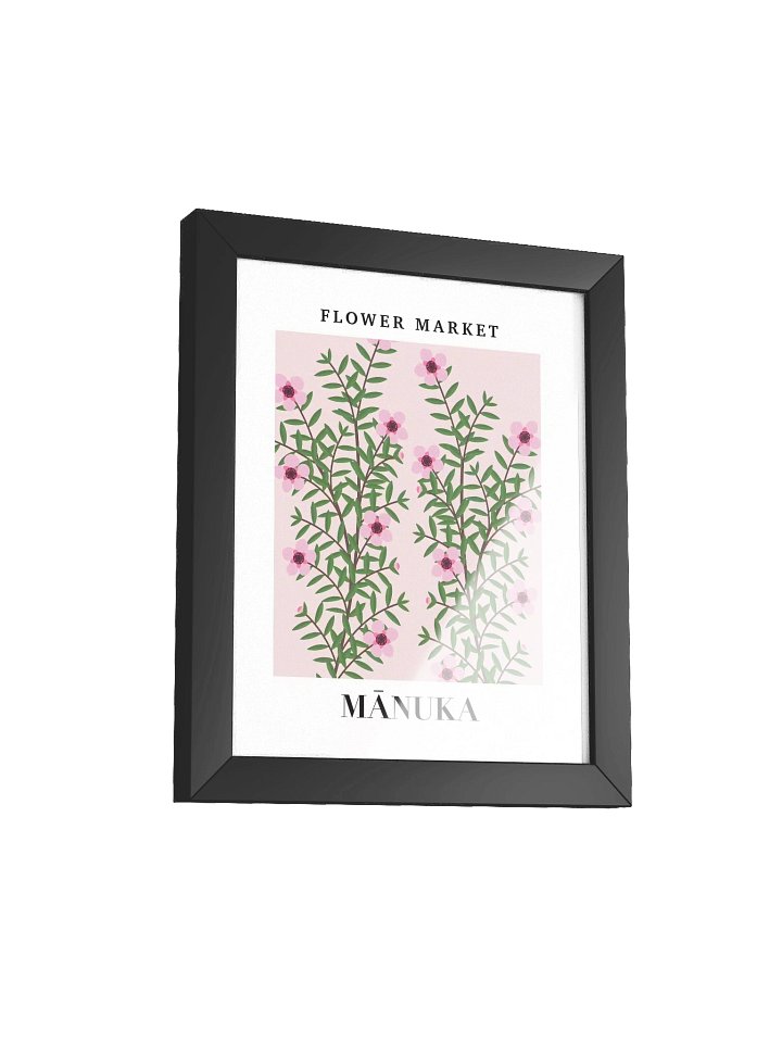 New Zealand Flower Market - Manuka Flower - Framed Wall Art product image (17)