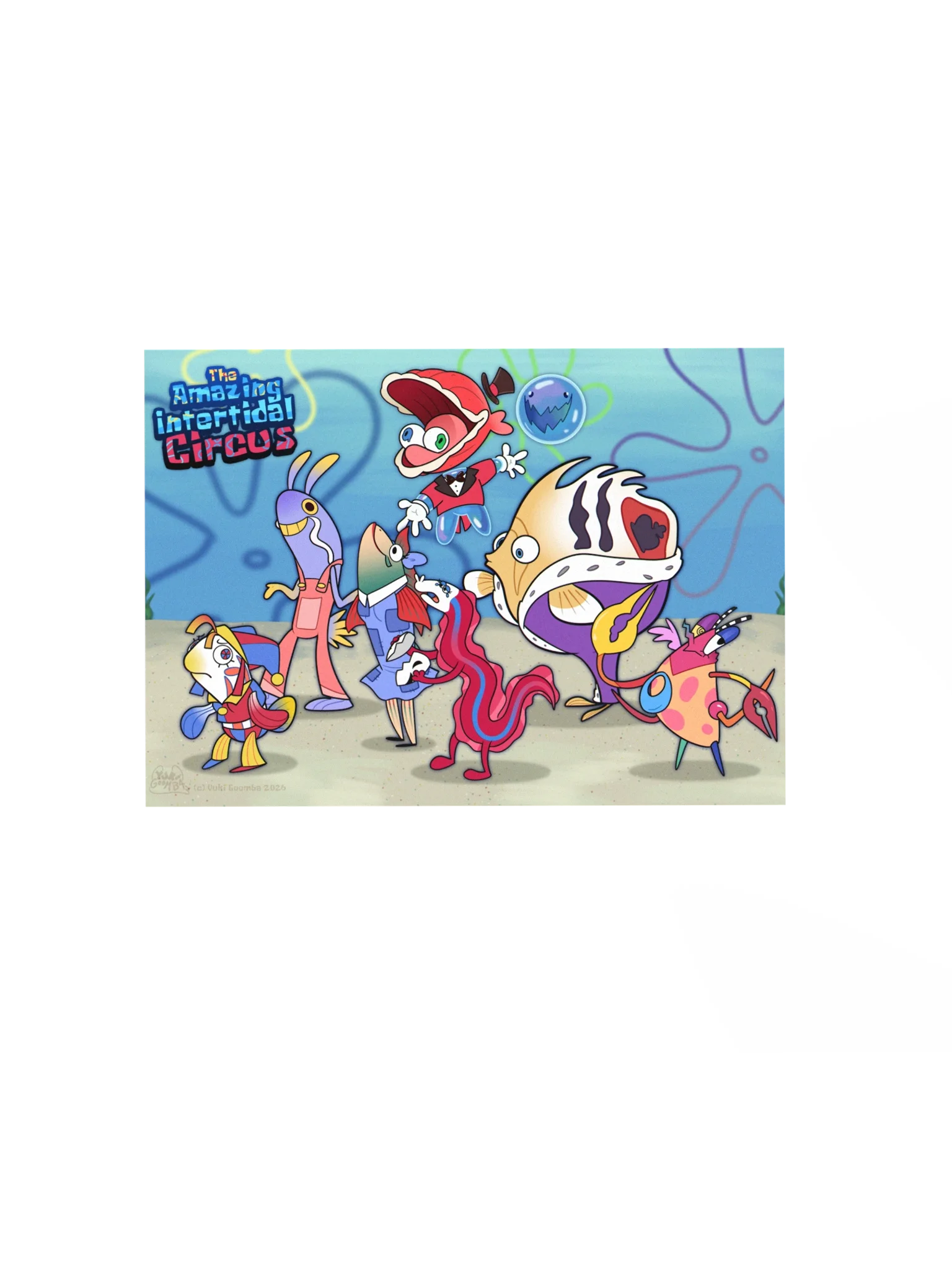 The Amazing Intertidal Circus - Print product image (1)