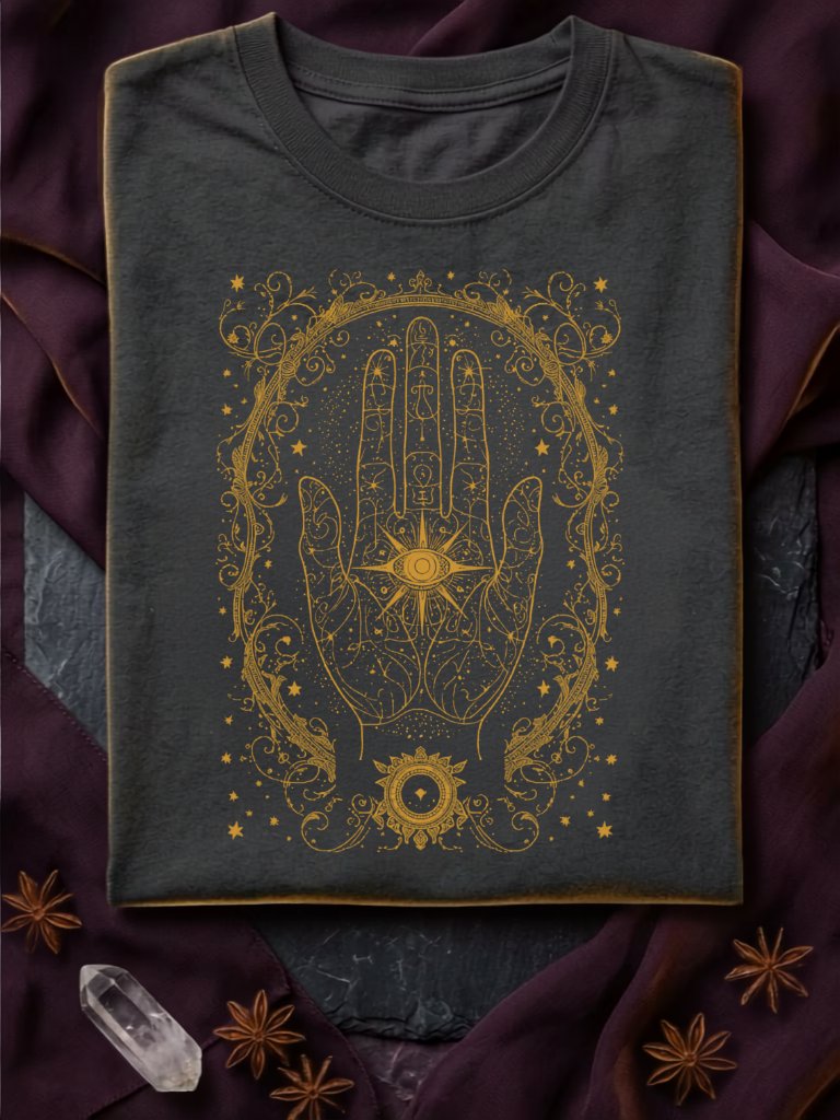 Mystic Eye Gold Sigil Tee product image (1)