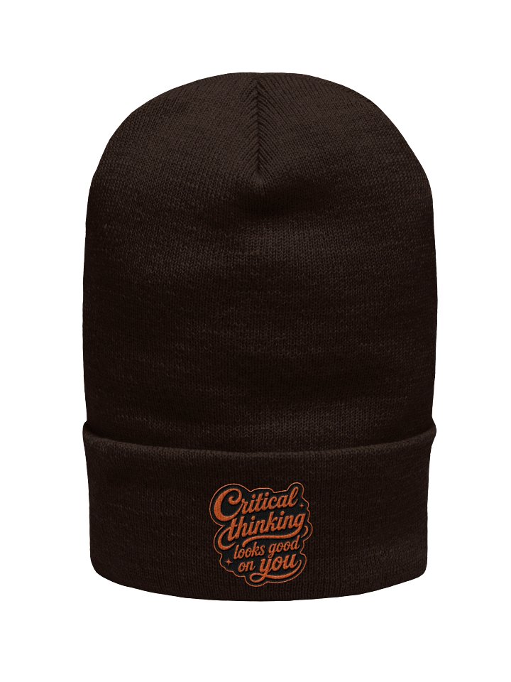 Critical Thinking Looks Good on You - Cuffed Beanie product image (7)