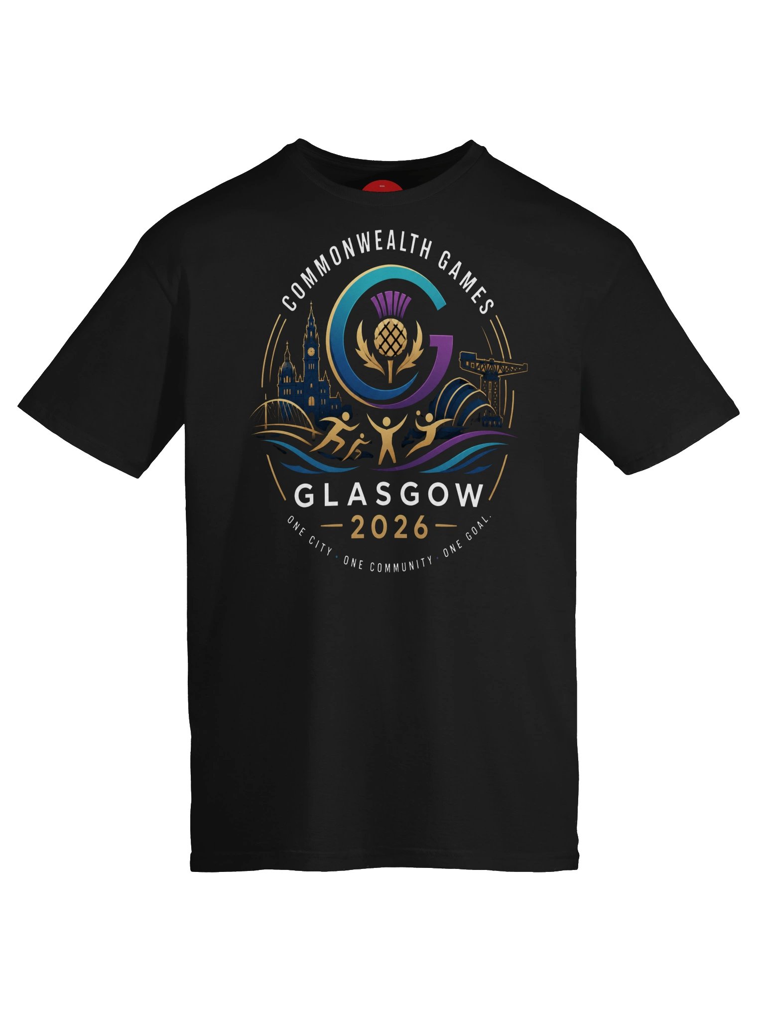 Glasgow 2026 Commonwealth Games Graphic Tee product image (5)