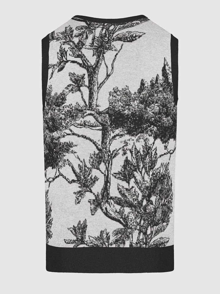Blossom Knitted V-Neck Vest product image (2)