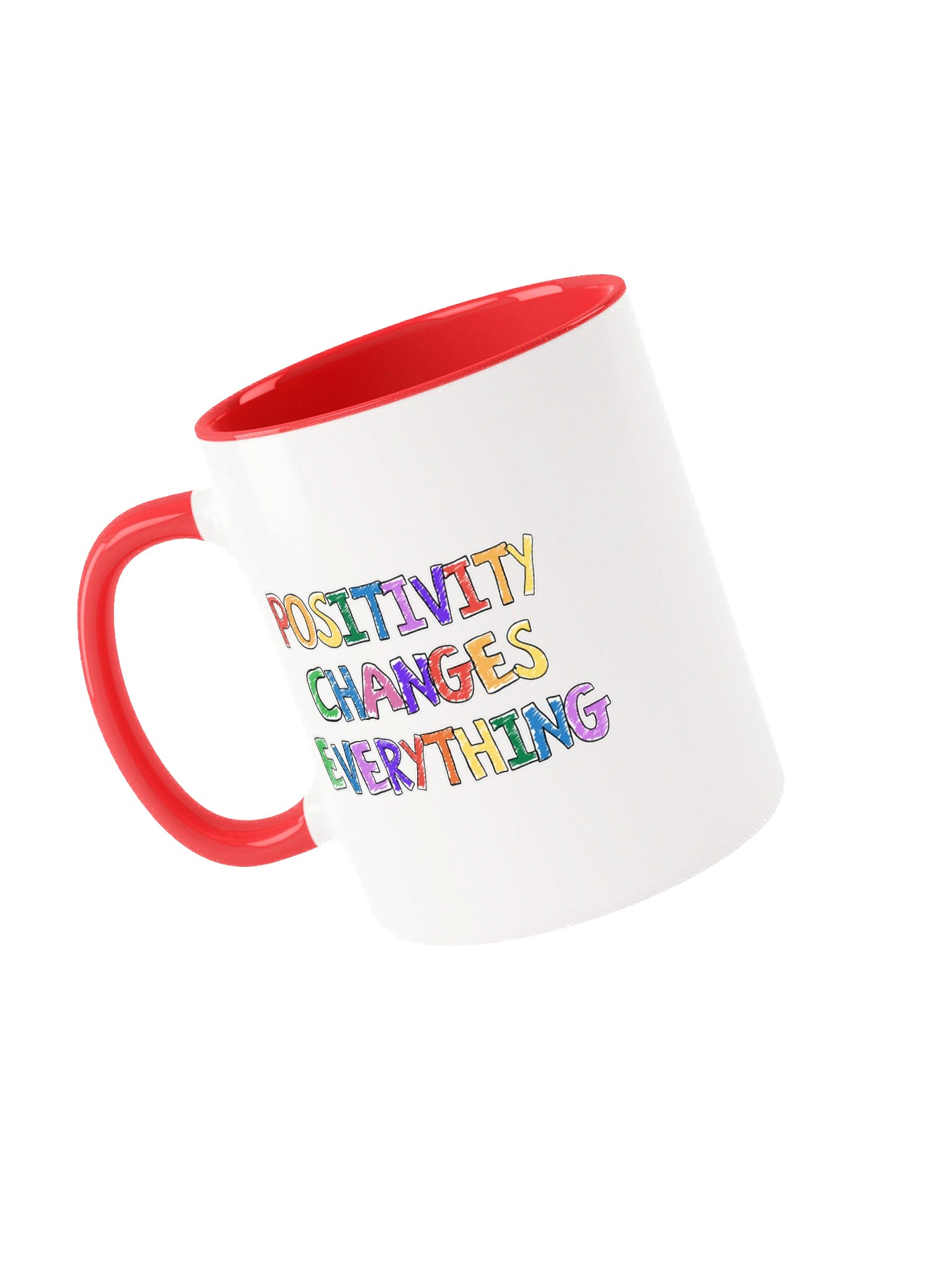 Positivity Changes Everything Crayon Mug product image (3)