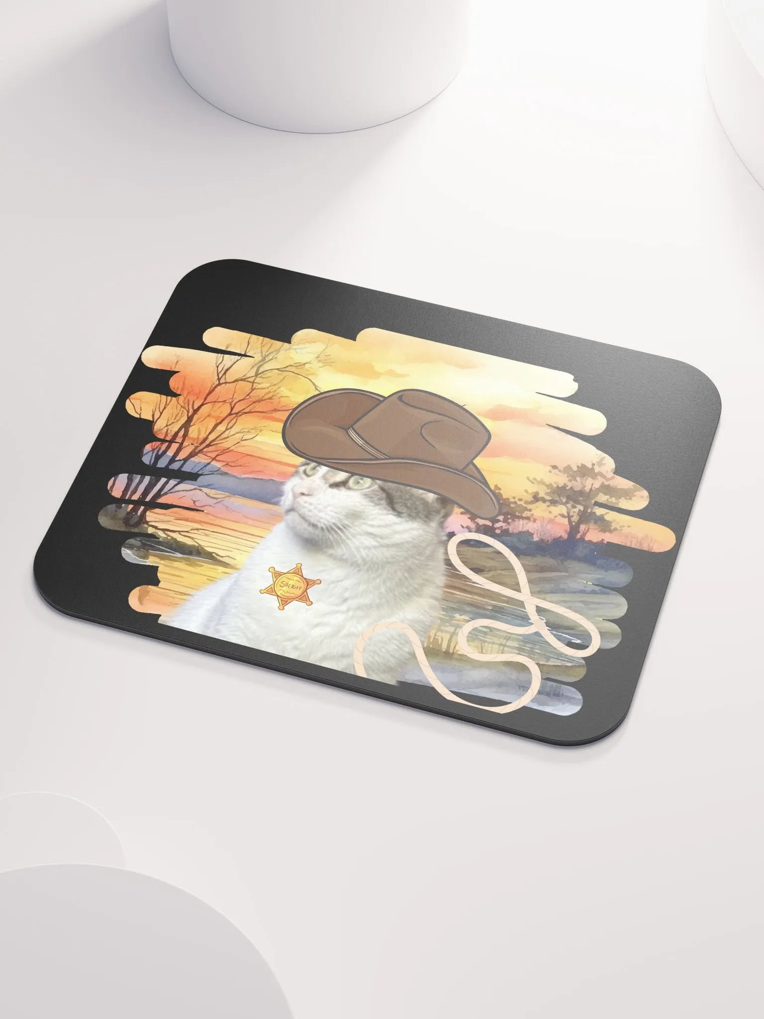 Sheriff Ollie Mousepad product image (3)