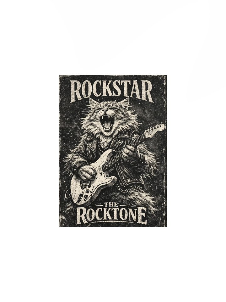 Rockstar Car Poster | Feline Fury product image (3)
