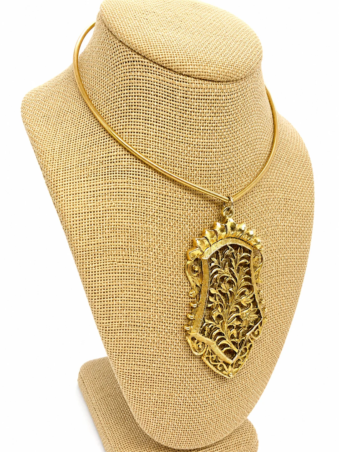 Etruscan Garden Torque Necklace product image (2)
