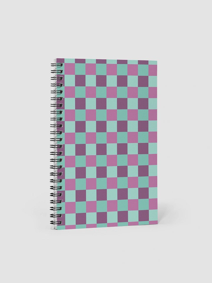 Aqua Lavender Skies Spiral Notebook product image (1)