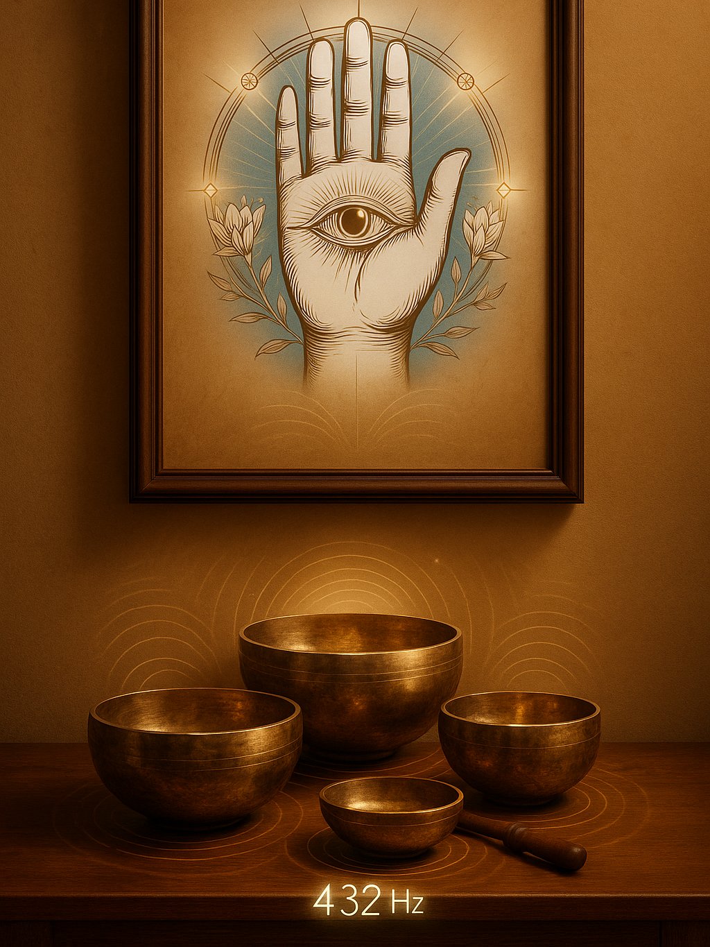 La Mano Sagrada del Ojo Protector - Arte Místico para la Paz Interior y la Protección Energética product image (7)