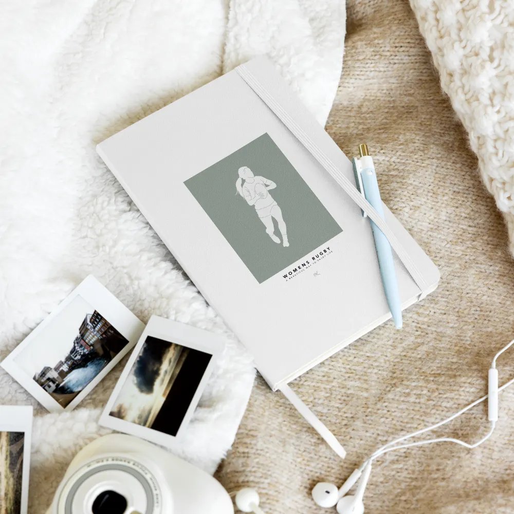 WOMENS RUGBY Hardcover Notebook "green" product image (9)
