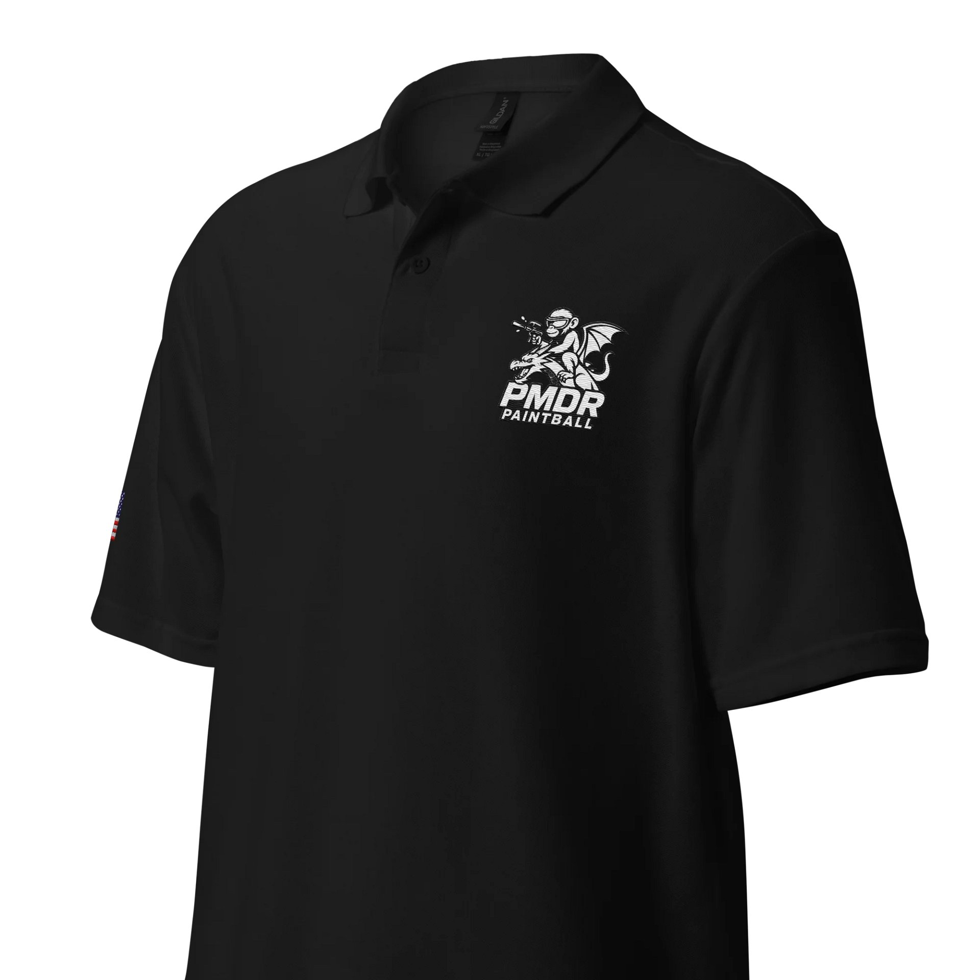 PMDR Embroidered Pique Polo product image (3)