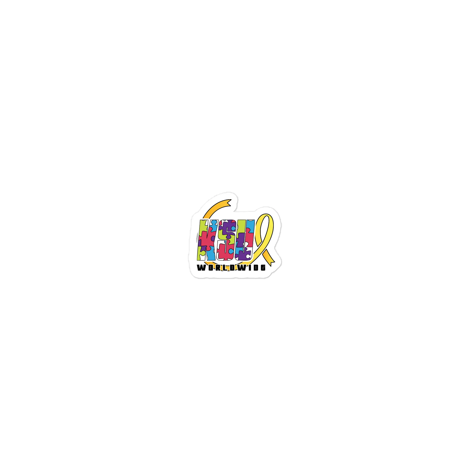 KSU AUTISM AWARENESS STICKER product image (1)