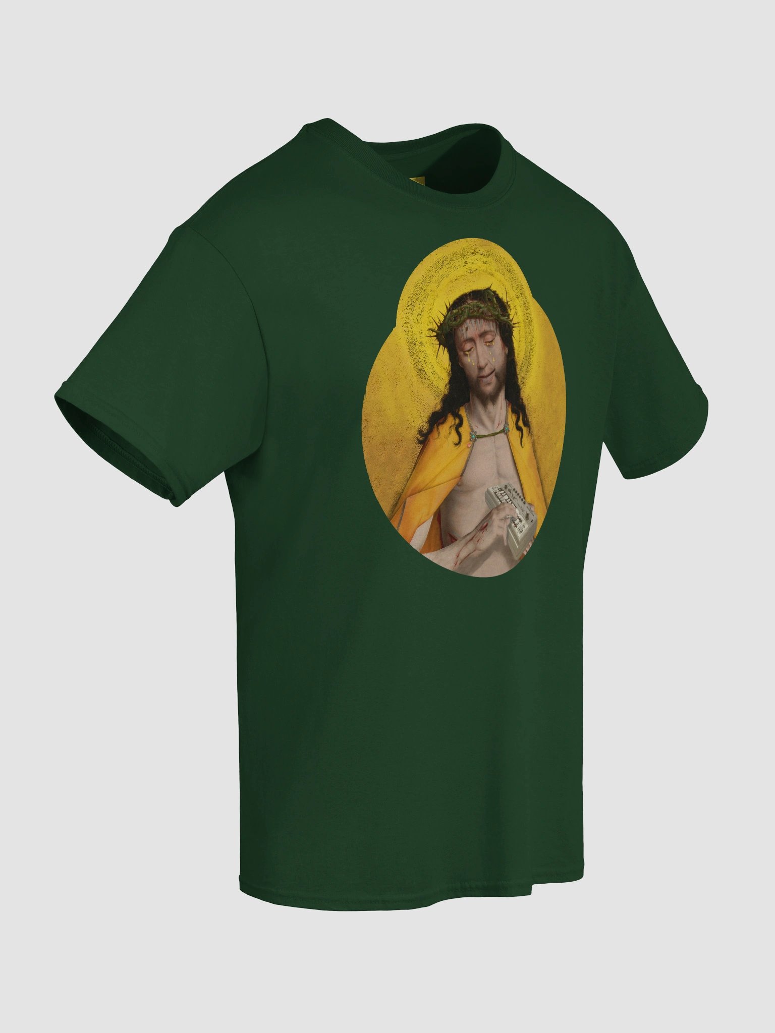 Holy Synthesis, by Frank Fonik (tb-3-0-3 tribute), Techno EDM, Unisex t-shirt product image (8)